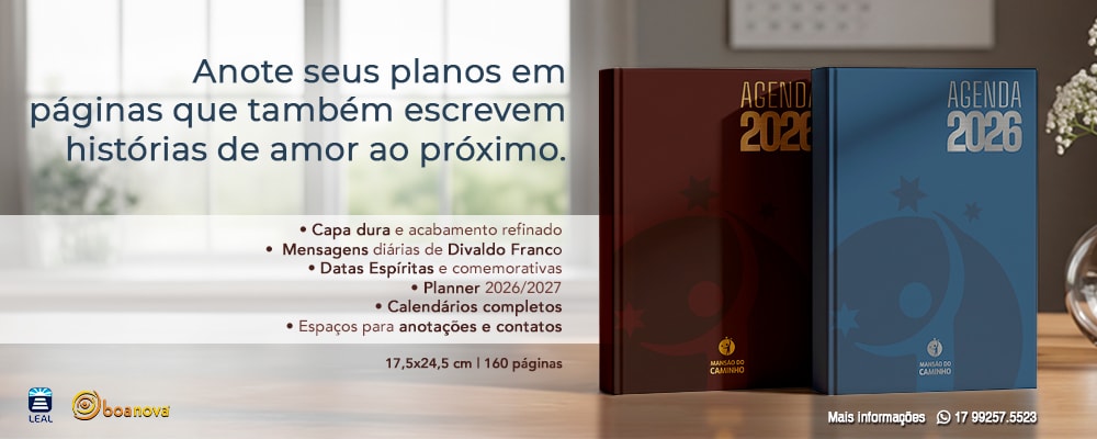 Agendas da Mansão do Caminho