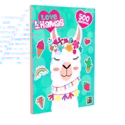 500 Adesivos - Lovelhamas