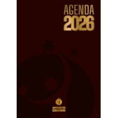 Agenda Bordô Institucional da Mansão do Caminho 2026 - Capa Dura