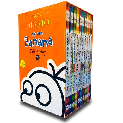 Box Diário de Um Banana (contém pôster) - 10 volumes