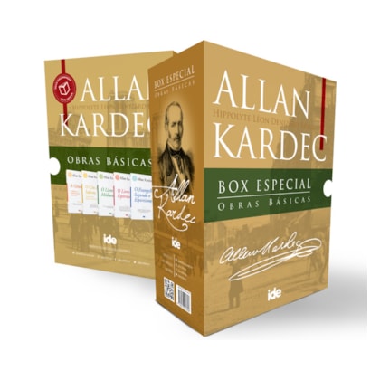 Box Especial Allan Kardec
