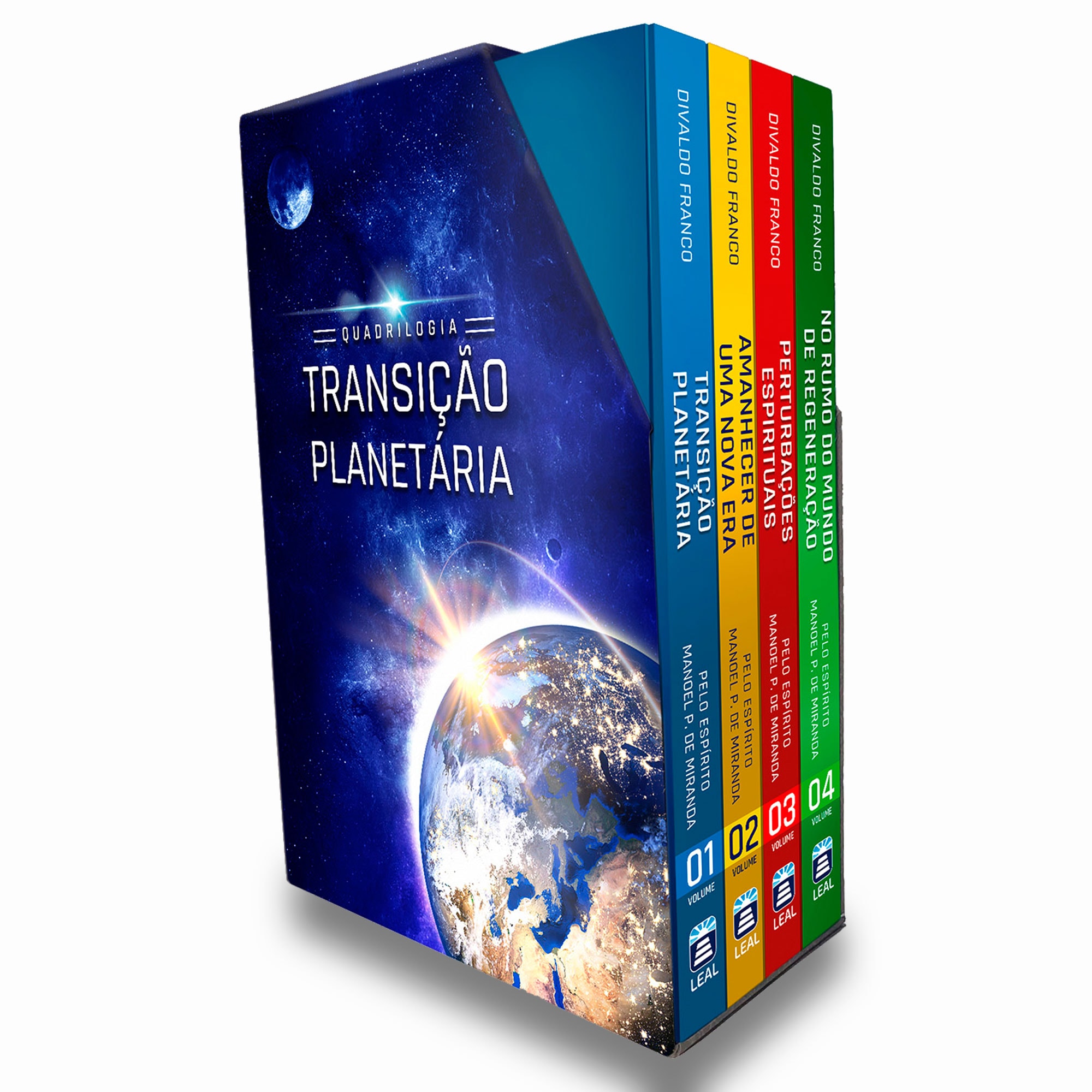 Box Transição Planetária - Capa Dura (Quadrilogia) - Boa Nova