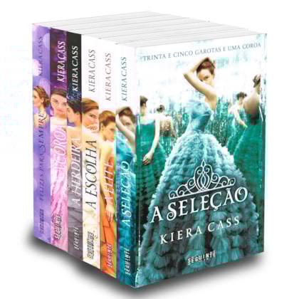 Coleção A Seleção Completa - Kiera Cass - 6 livros - Boa Nova