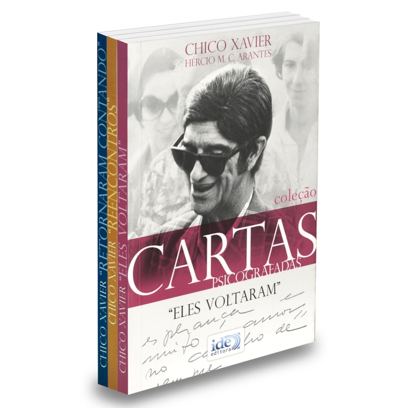Coleção Cartas Psicografadas Chico Xavier Boa Nova