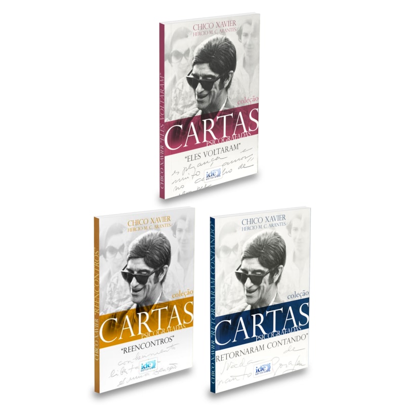 Coleção Cartas Psicografadas Chico Xavier Boa Nova