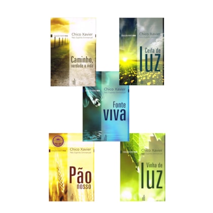Coleção Fonte Viva 5 livros Bolso