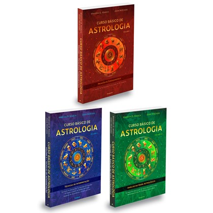 Curso Básico de Astrologia - Vol.1,2 e 3 -Fundamentos,Técnicas e Análise do Mapa