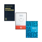 Kit 03 Livros De Mensagens: 1 Ânimo! + 1 Minutos De Sabedoria + 1 Brinde