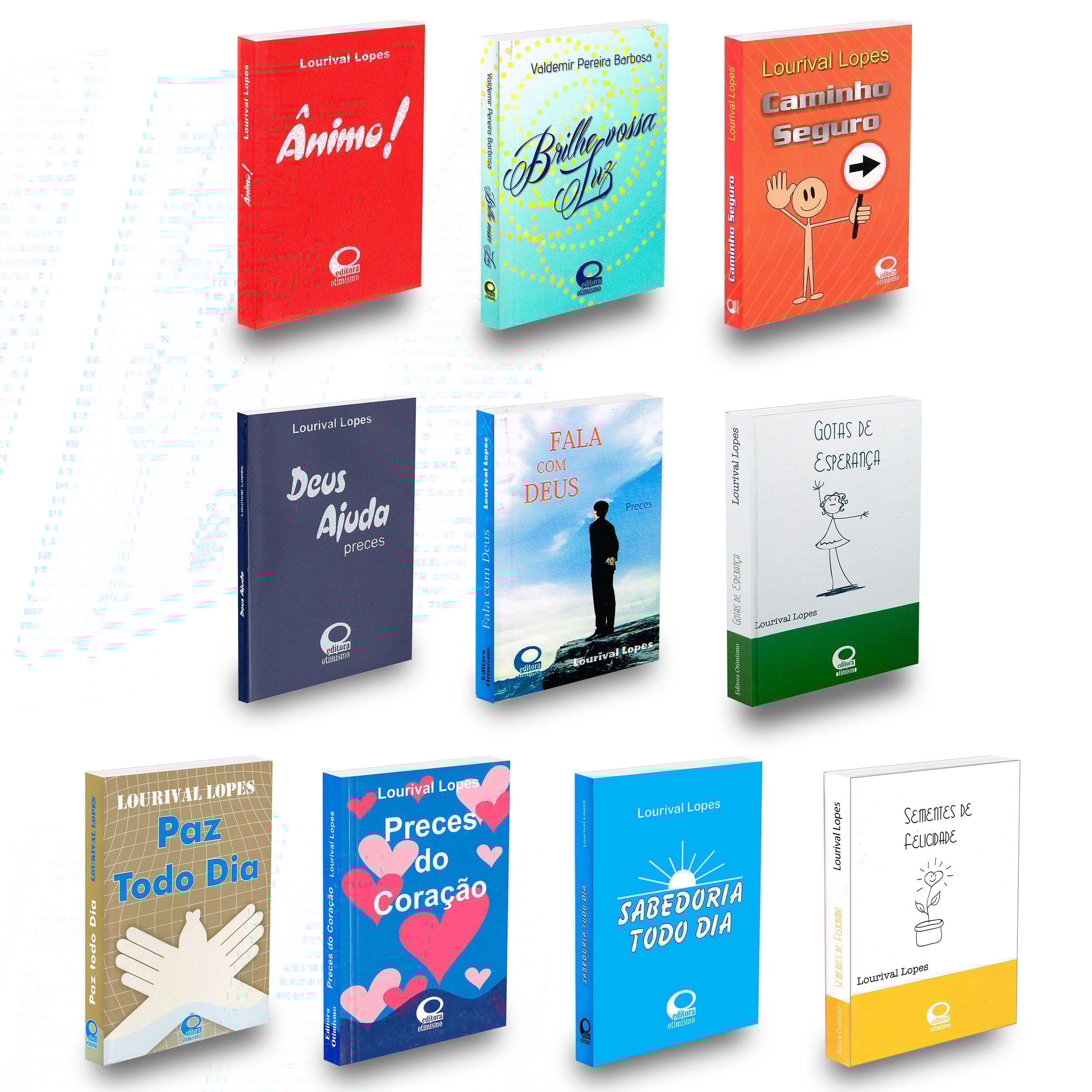 Kit 10 Livros de Mensagens - Bolso - Boa Nova