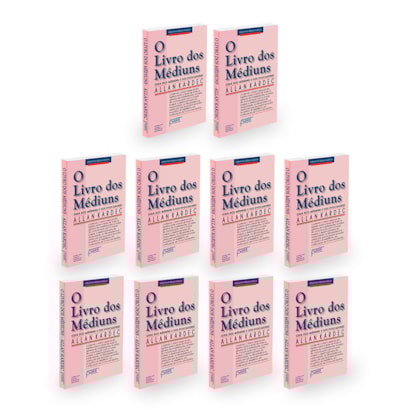 Kit 10 O Livro dos Médiuns - Normal