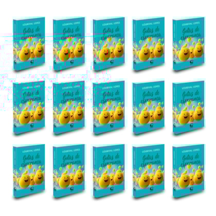 Kit 15 Gotas De Esperança Bolso - 15 Livros