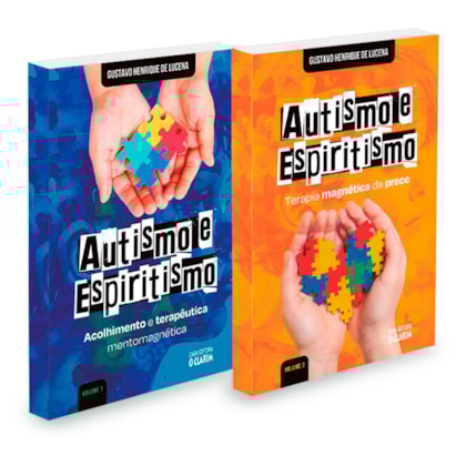 Kit 2 Livros Autismo e Espiritismo - Volumes 1 e 2