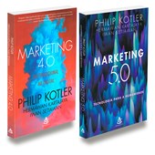 Kit 2 Livros Marketing 4.0+Marketing 5.0-Philip Kotler