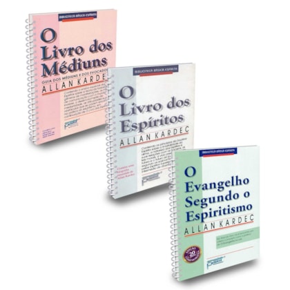 Kit 3 Obras Básicas Espiral Petit