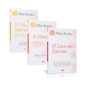 Kit Allan Kardec 03 livros: A Gênese, O Céu e o Inferno e O Livro dos Espíritos