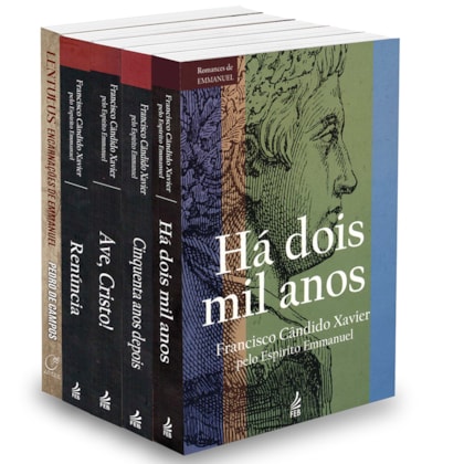 Kit As Vidas de Emmanuel com 5 livros