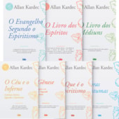 Kit Codificação - Allan Kardec - 07 Livros + 01 Brinde Evangelho No Lar - Ide Editora