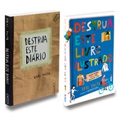Kit Destrua Este Diário + Destrua Este Livro Ilustrado