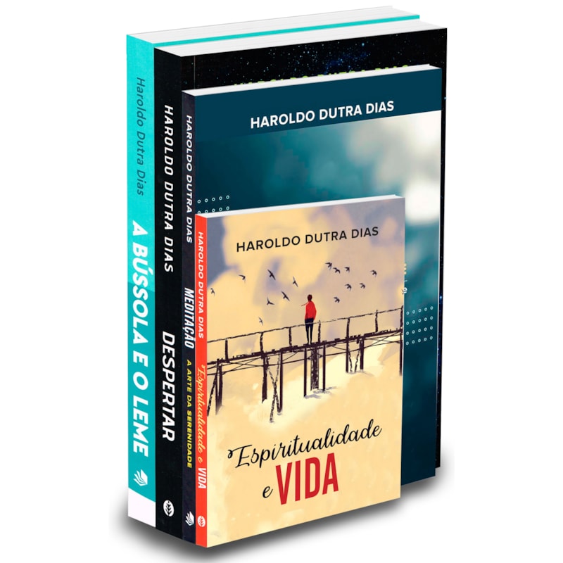 Kit Especial Haroldo Dutra 4 Livros Boa Nova