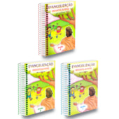 Kit Evangelização Infanto-Juvenil -A/B/C-de 4 a 6 Anos-3 Livros