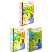 Kit Evangelização Infanto-Juvenil -A/B/C-de 7 a 9 Anos-3 Livros