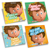 Kit Fervi por dentro 4 livros - Raiva, medo, ansiedade e frustração. Kit Fervi por dentro 4 livros - Raiva, medo, ansiedade e frustração.