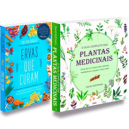 Kit Guia de Plantas Medicinais+Ervas que Curam