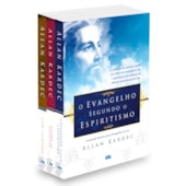 Kit Kardec 3 livros : Evangelho+ Livro dos Espíritos+Céu e o Inferno-Ed. Econômica