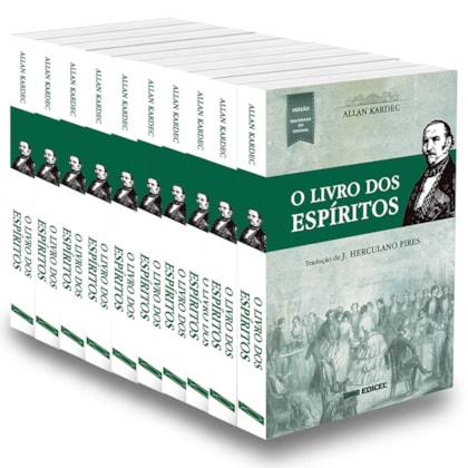 Kit Livro dos Espíritos (O) Normal - 10 Livros Novos
