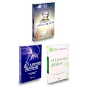 Kit Livro dos Médiuns Ide+Imensidão dos Sentidos+Estude o livro dos Médiuns