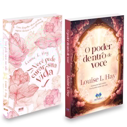 Kit livros Você pode curar sua vida + O poder dentro de você - 2 livros