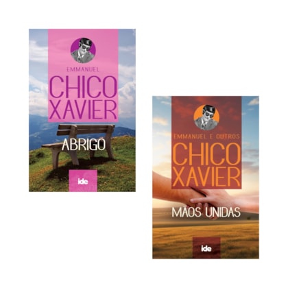 Kit Mensagens de Chico Xavier - Abrigo e Mãos Unidas