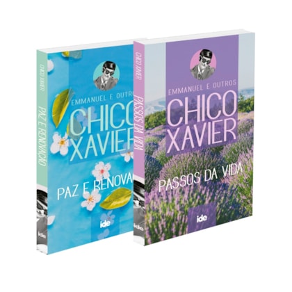 Kit Mensagens de Chico Xavier - Passos da Vida - Paz e Renovação