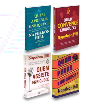 Kit Napoleon Hill - Coleção 4 Livros