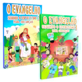 Kit O Evangelho Segundo o Espiritismo 1 e 2 Para Crianças