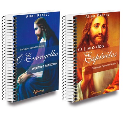 Kit O Evangelho Segundo o Espiritismo + O Livro dos Espíritos em Espiral