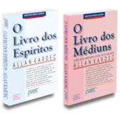 Kit O Livro dos Espíritos + O Livro dos Médiuns