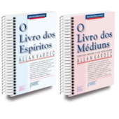 Kit O Livro dos Espíritos + O Livro dos Médiuns em Espiral
