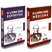 Kit O Livro dos Espíritos + O Livro dos Médiuns - Letras Gigantes