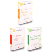 Kit O Livro dos Médiuns+A Gênese+O Céu e o Inferno - 3 Livros