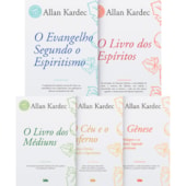 Kit Obras Básicas Com 05 Livros Allan Kardec - 14x21 - Instituto De Difusão - Ide Editora