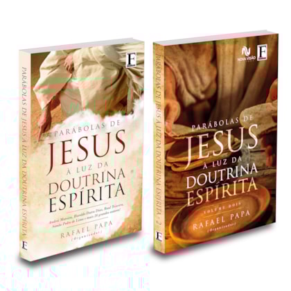 Kit Parábolas de Jesus À Luz da Doutrina Espírita Volumes 1 e 2
