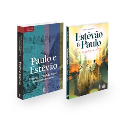 Kit Paulo e Estevão + Estevão e Paulo com 2 Livros