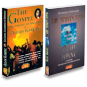 Kit The Gospel According To Spiritism+The Spirit's Book - Evangelho+Livro dos Espiritos em Inglês