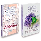 Kit Violetas de Patrícia + Retalhos - Vera Lúcia Marinzeck