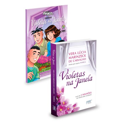 Kit Violetas na Janela + Turma da Mônica Jovem Conhece Violetas na Janela