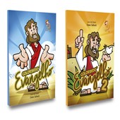 Livro de Colorir - Kit 2 Livros - Colorindo o Evangelho