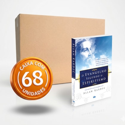 O Evangelho Segundo o Espiritismo - Edição Econômica - Caixa Com 68 Exemplares