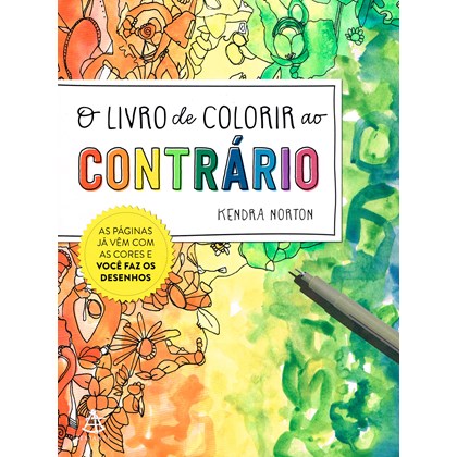 O Livro de Colorir ao Contrário