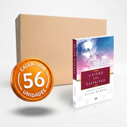 O Livro dos Espíritos - Edição Econômica - Caixa Com 56 Exemplares